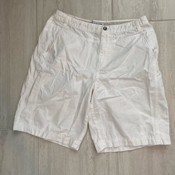 Columbia 10”‎ Hiking Short White 10 - Picture 1 of 4